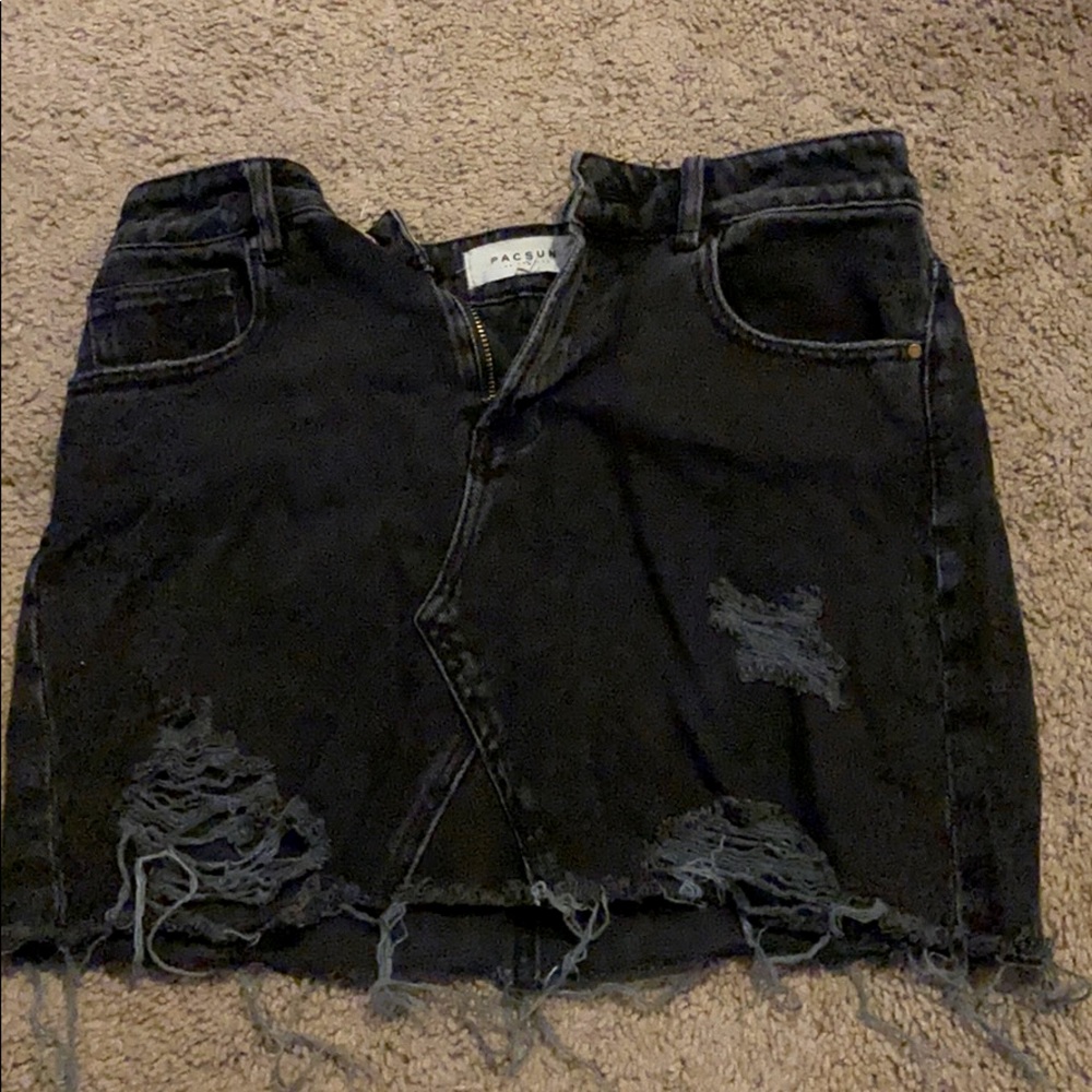 Mini Jean skirt